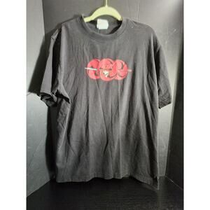 HIC Tour‎ TShirt Extra Large Black Short Sleeve Graphic Print Front Vintage Band